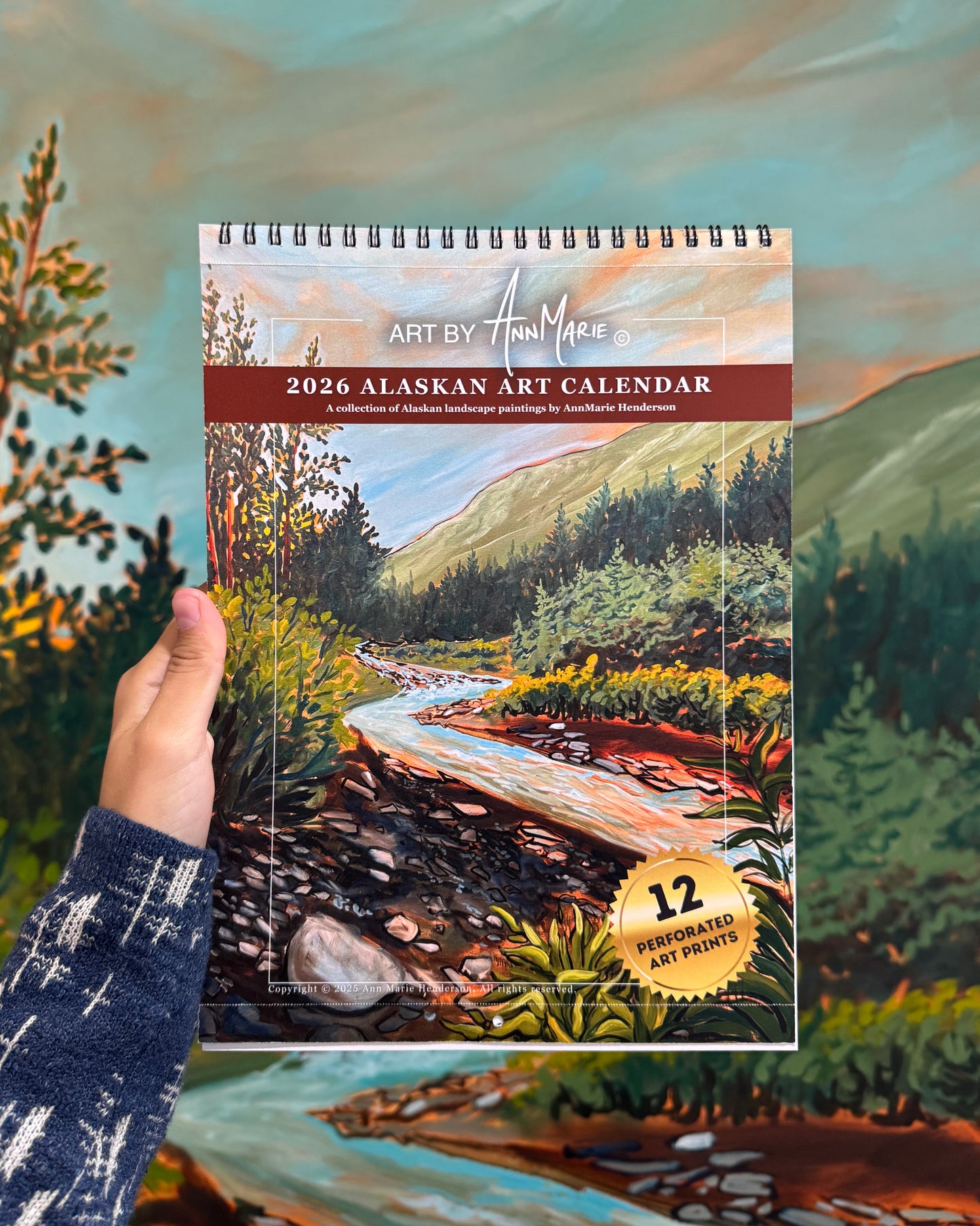 2026 Alaska Art Calendar