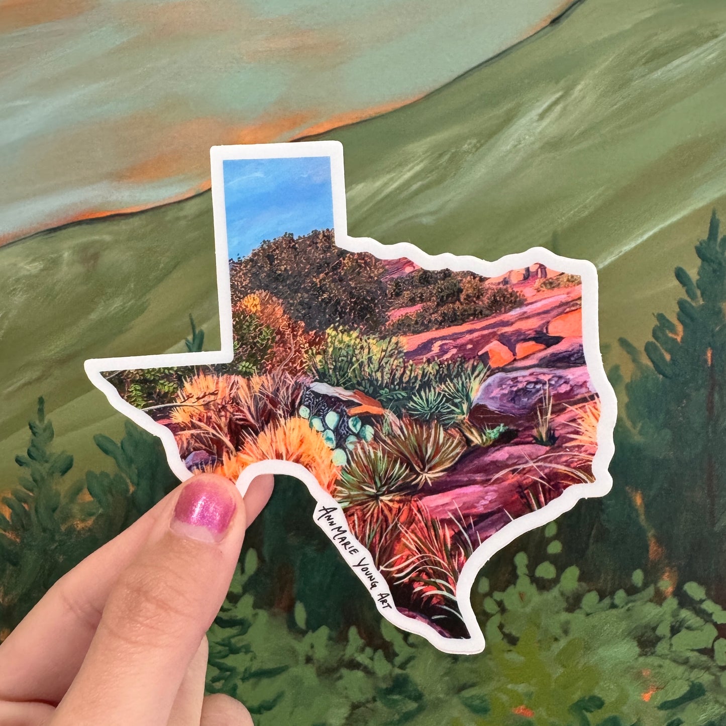 Texas Sticker