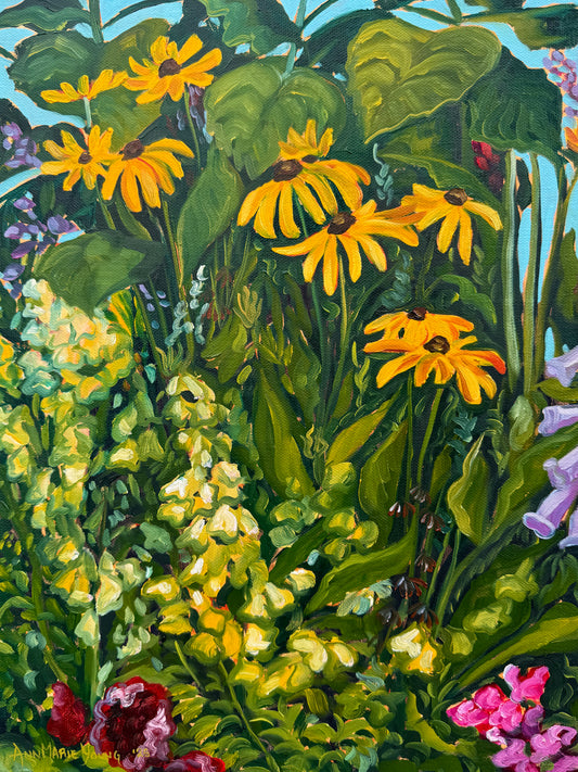 ORIGINAL "Flora Study" 12x16 in