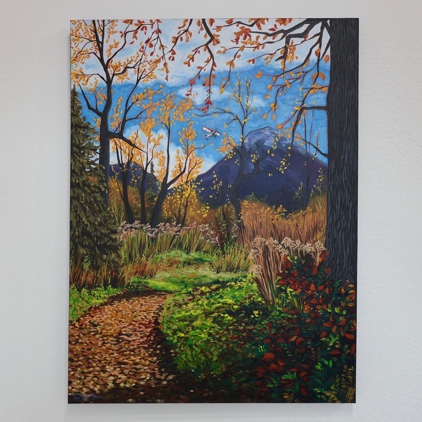ORIGINAL "Fly Over" 30x40 in