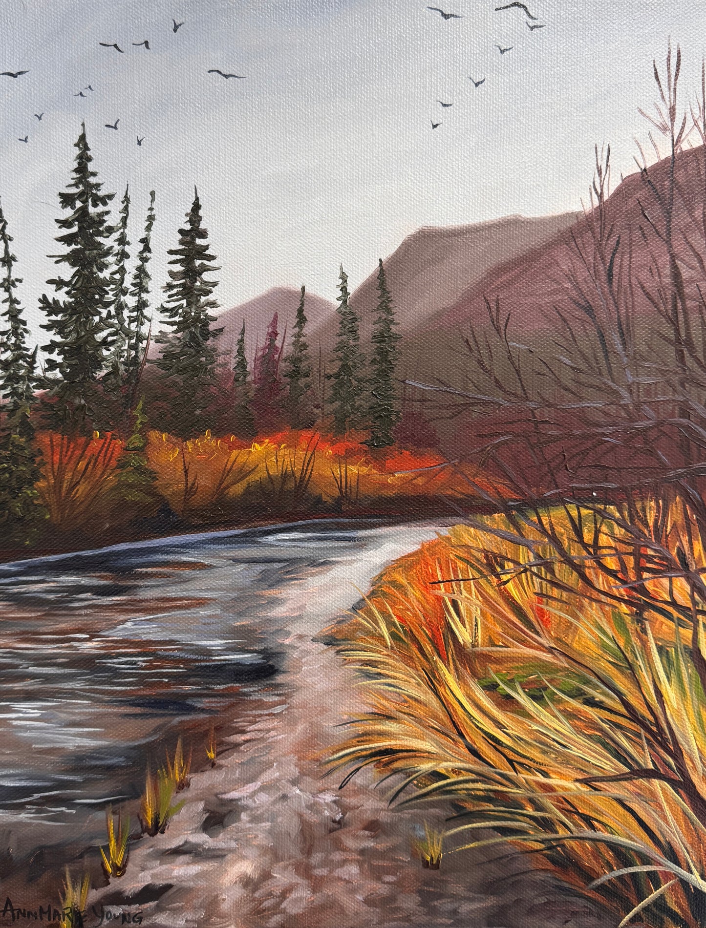 ORIGINAL "September" 11x14 in