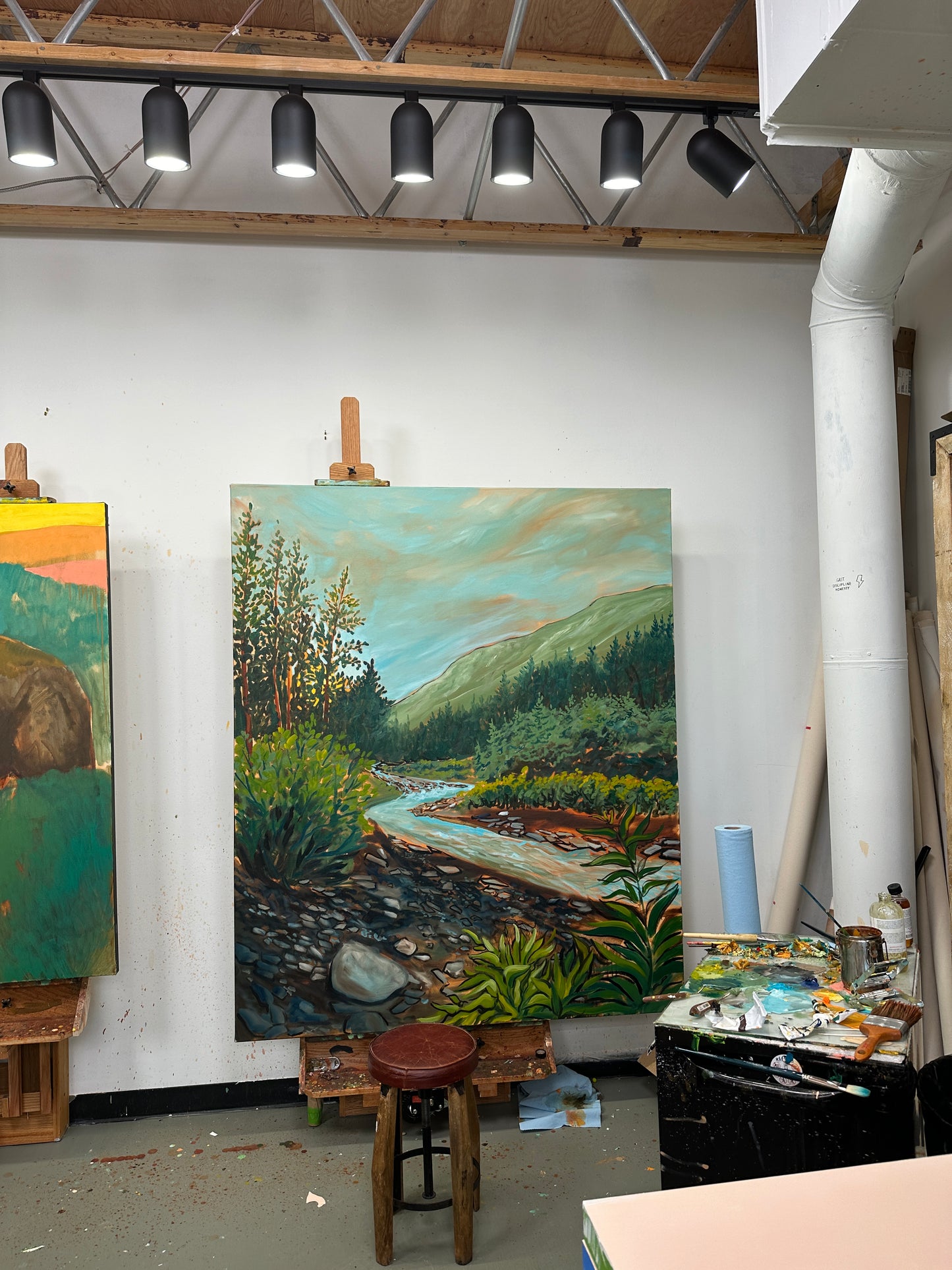 ORIGINAL "Crow Creek" 60x72 in