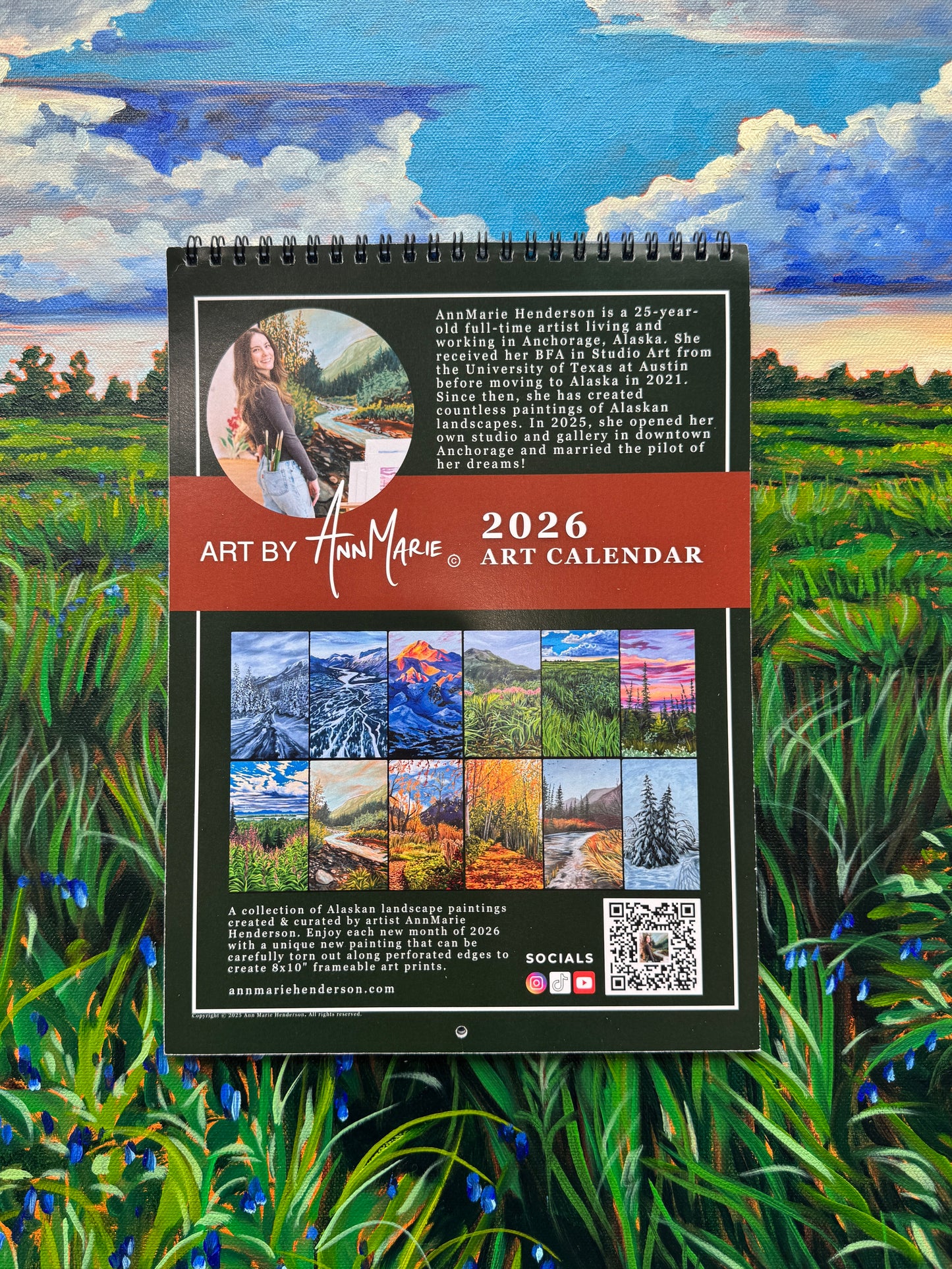 2026 Alaska Art Calendar